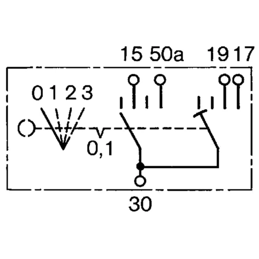 Bosch Glühstartschalter für Motorräder_1