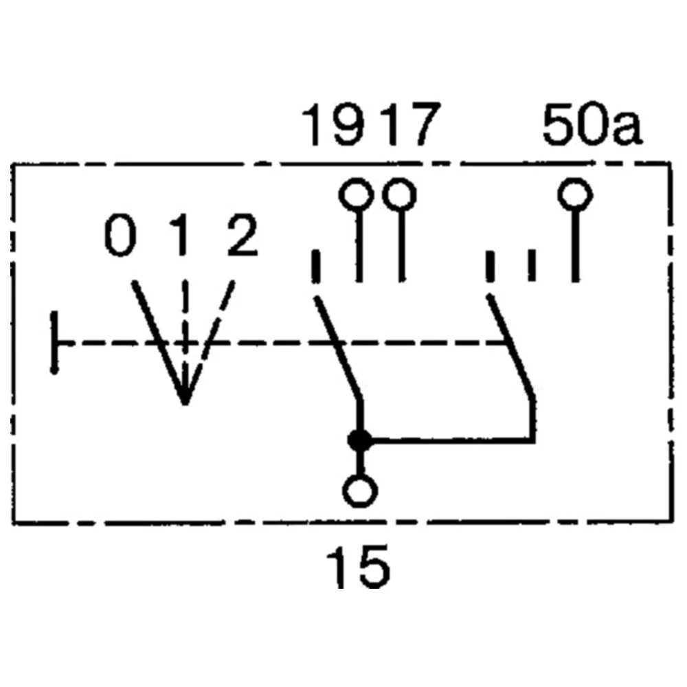 Bosch Glühstartschalter für Motorräder 1453737_1