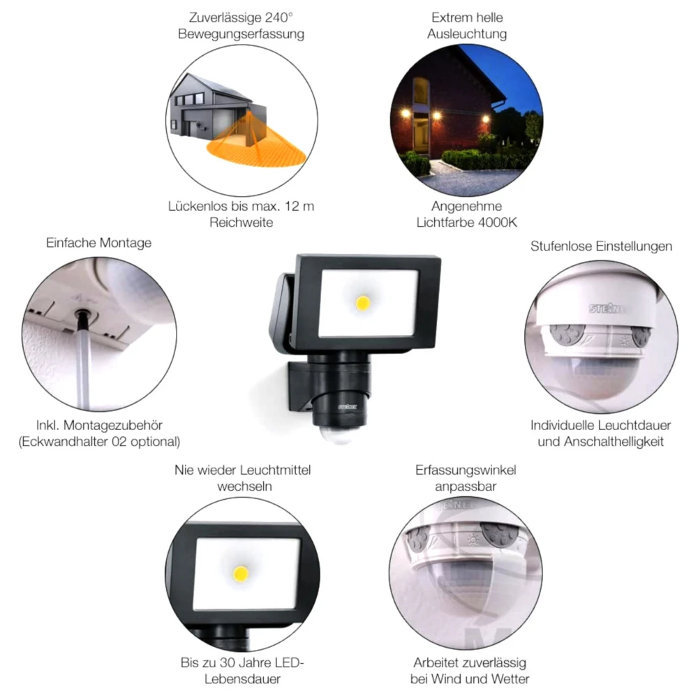 Steinel LED Strahler mit Bewegungsmelder_1