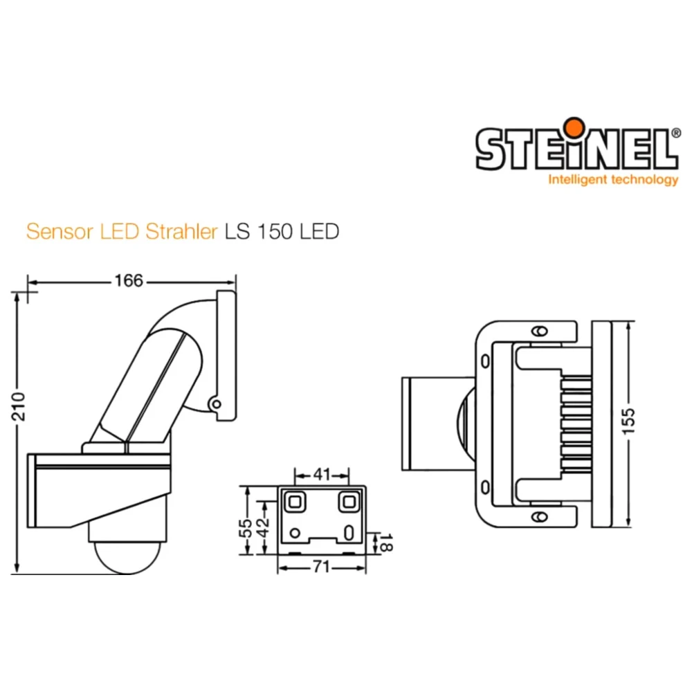 Steinel LED Strahler mit Bewegungsmelder_2