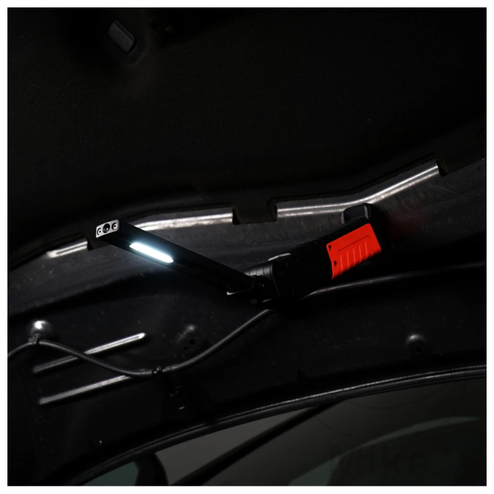 JMP Akku LED-Handlampe mit Induktionsladung, knickbar 800 Lumen