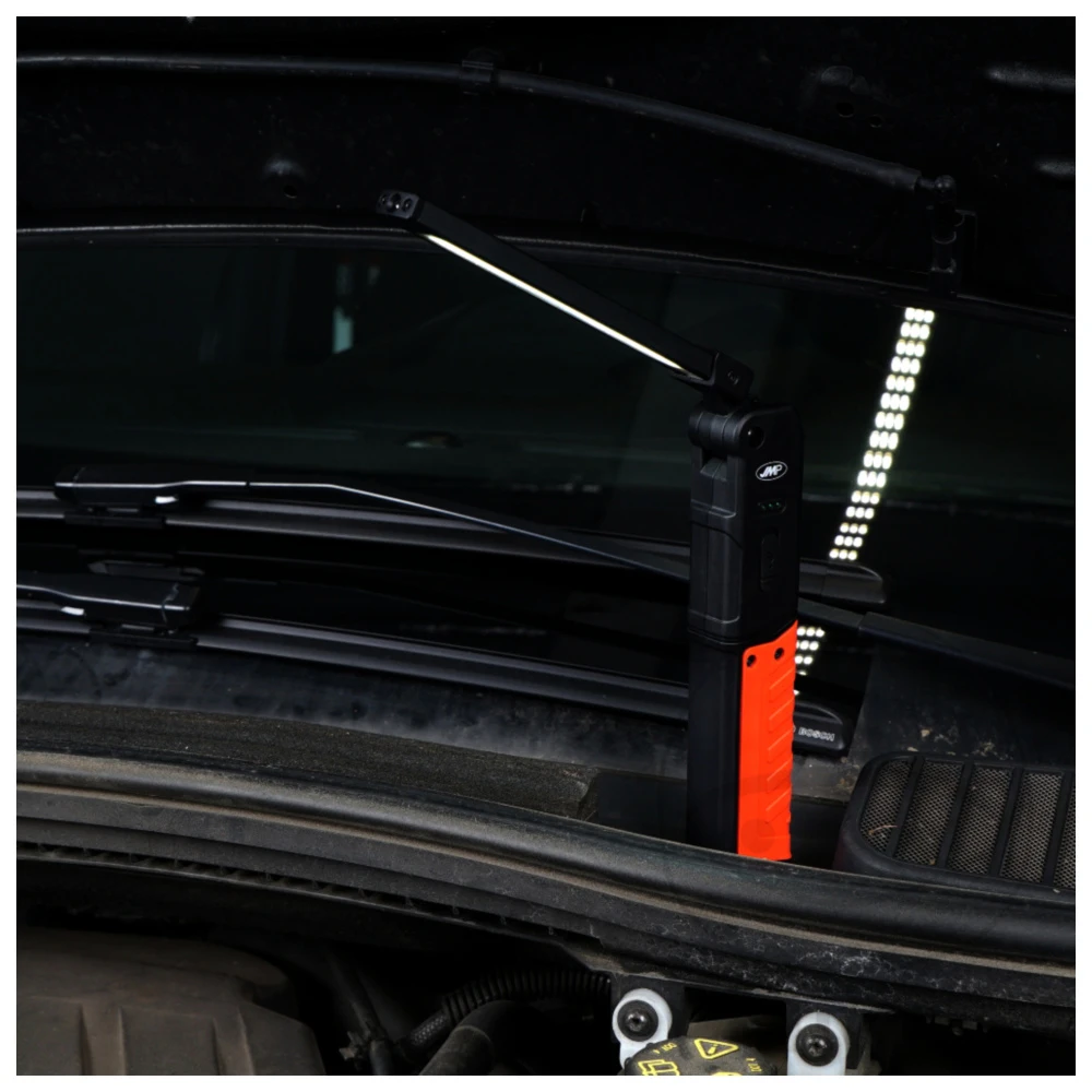 JMP Akku LED-Handlampe mit Induktionsladung, knickbar 800 Lumen