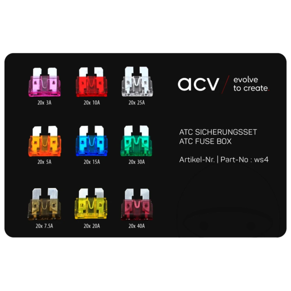Sicherung Sortiment Midi 3-40A 180 teilig ATC_1