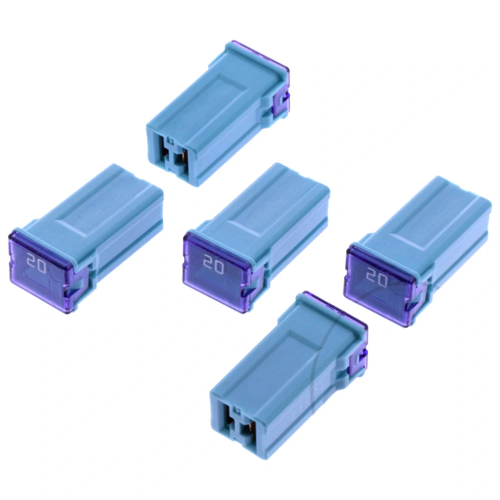 Blocksicherung J 20A JMP, hellblau, 5 Stück_0