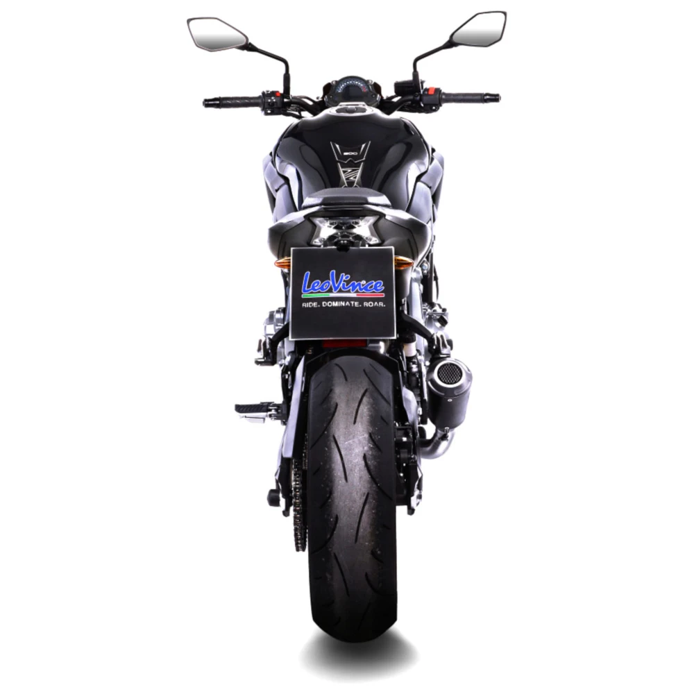 Schalldämpfer SBK Edelstahl LV - 10 black Slip On passend für: