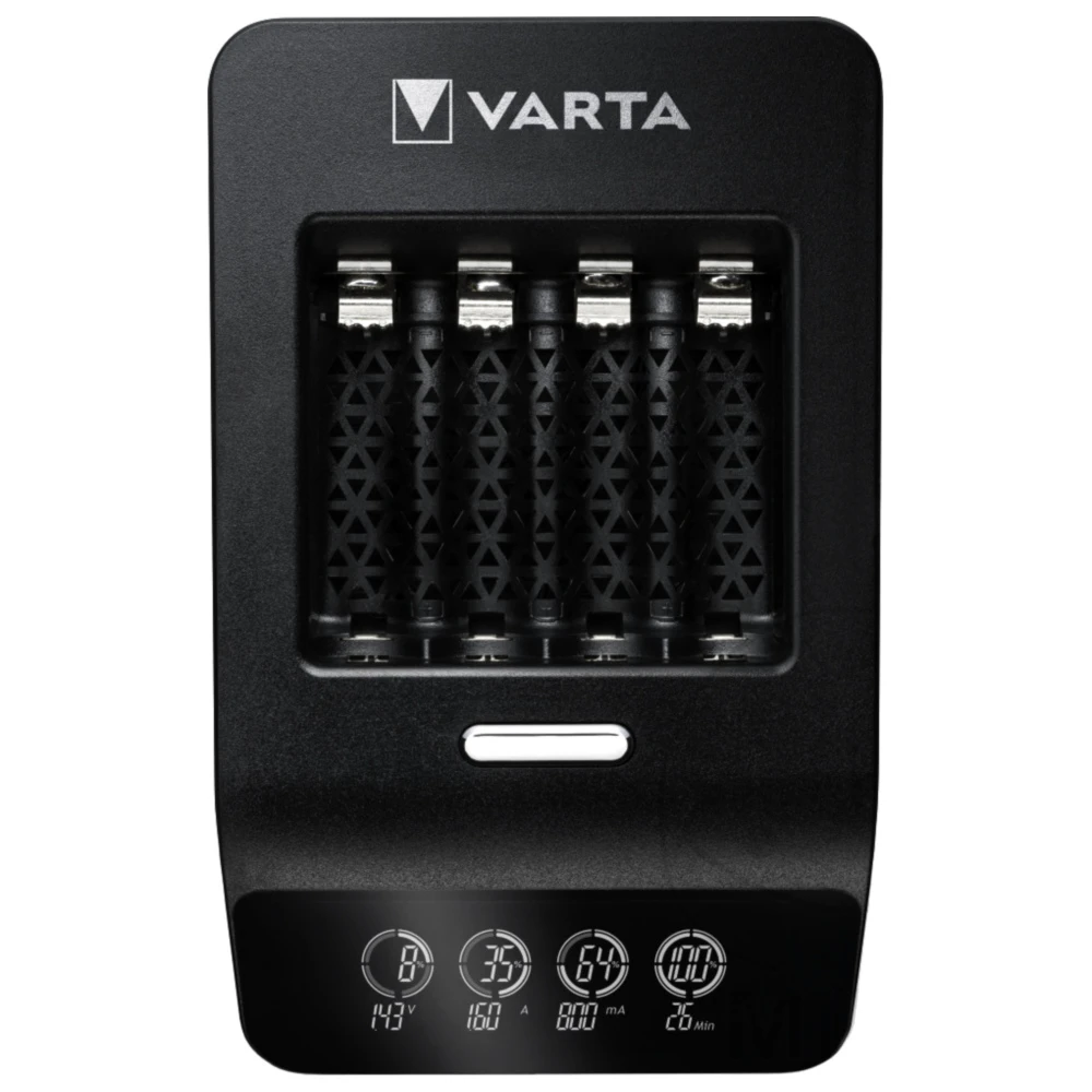 Akku Ladegerät LCD Ultra Fast Charger+ mit 4 AA 2100 mAh_1