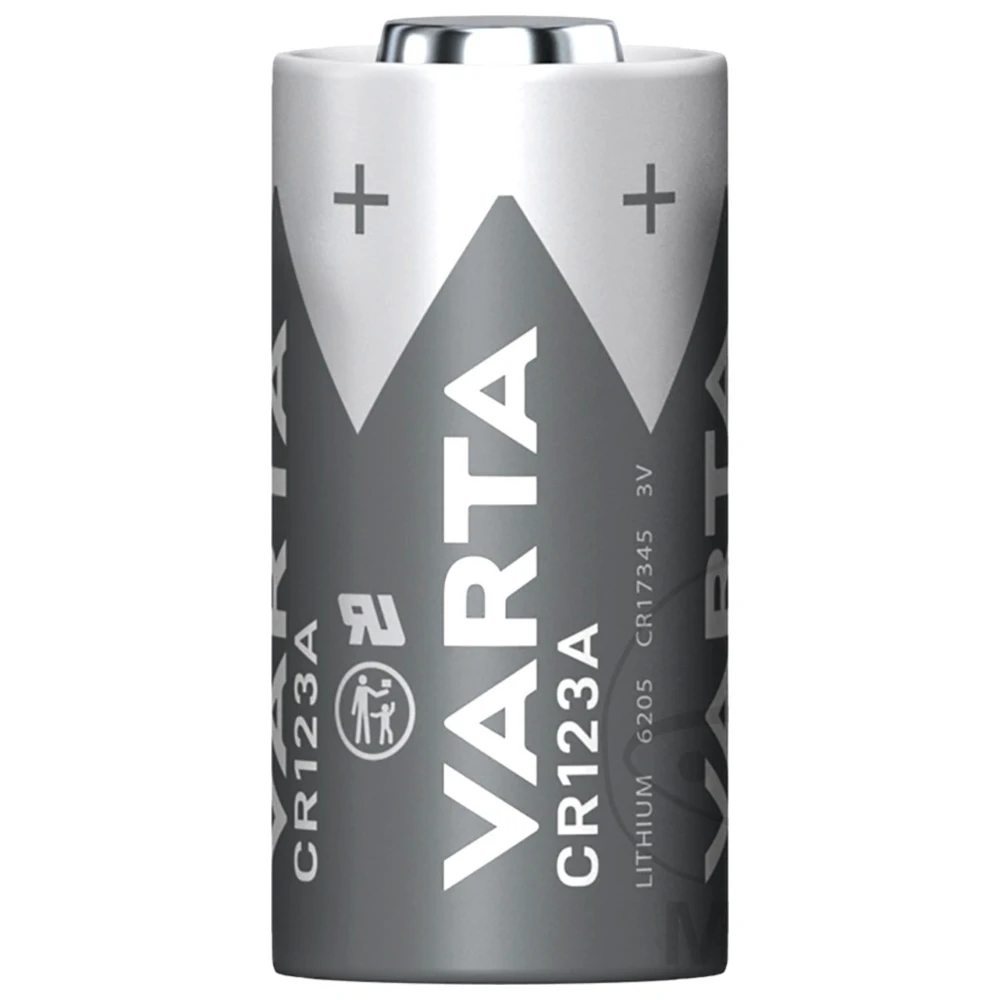 VARTA Photo Lithium CR123A Batterie für elektronische Anwendung