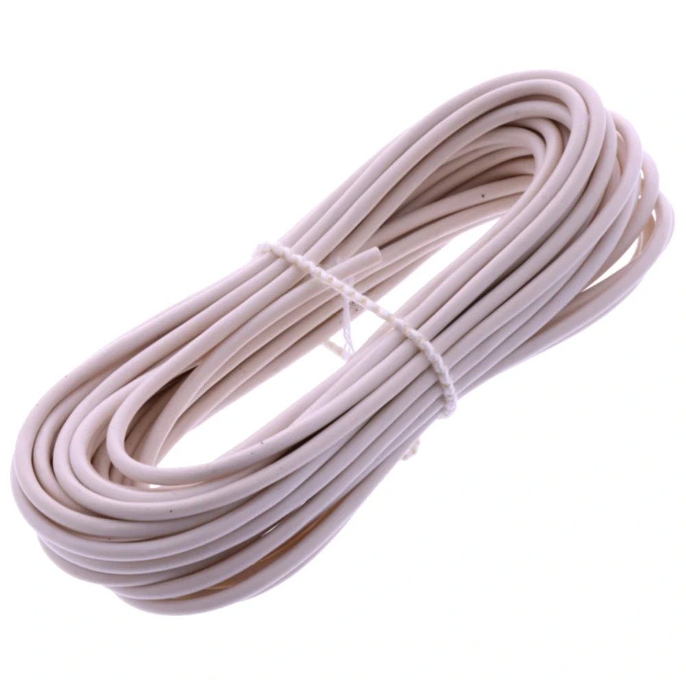 Kabel Fly SB 5 Meter 0,75 mm² weiß_0