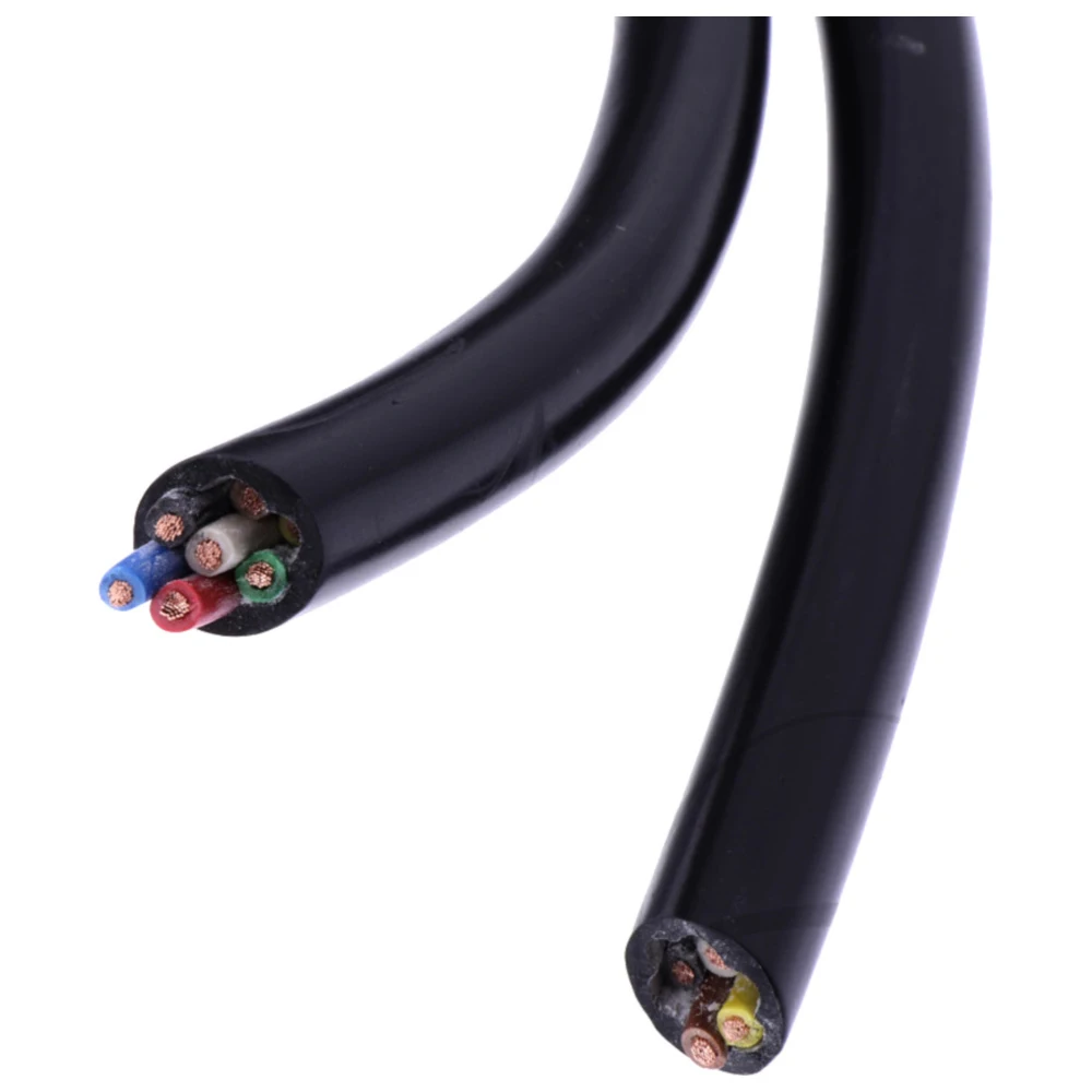 Kabel H05VV für 7X1.5 Schwarz 5 Meter_0