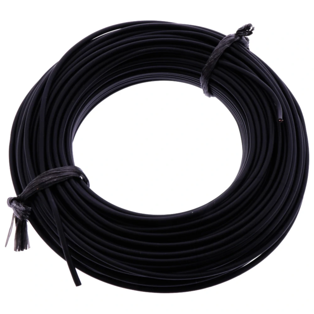 Kabel FLY 0.75mm schwarz 25M_0