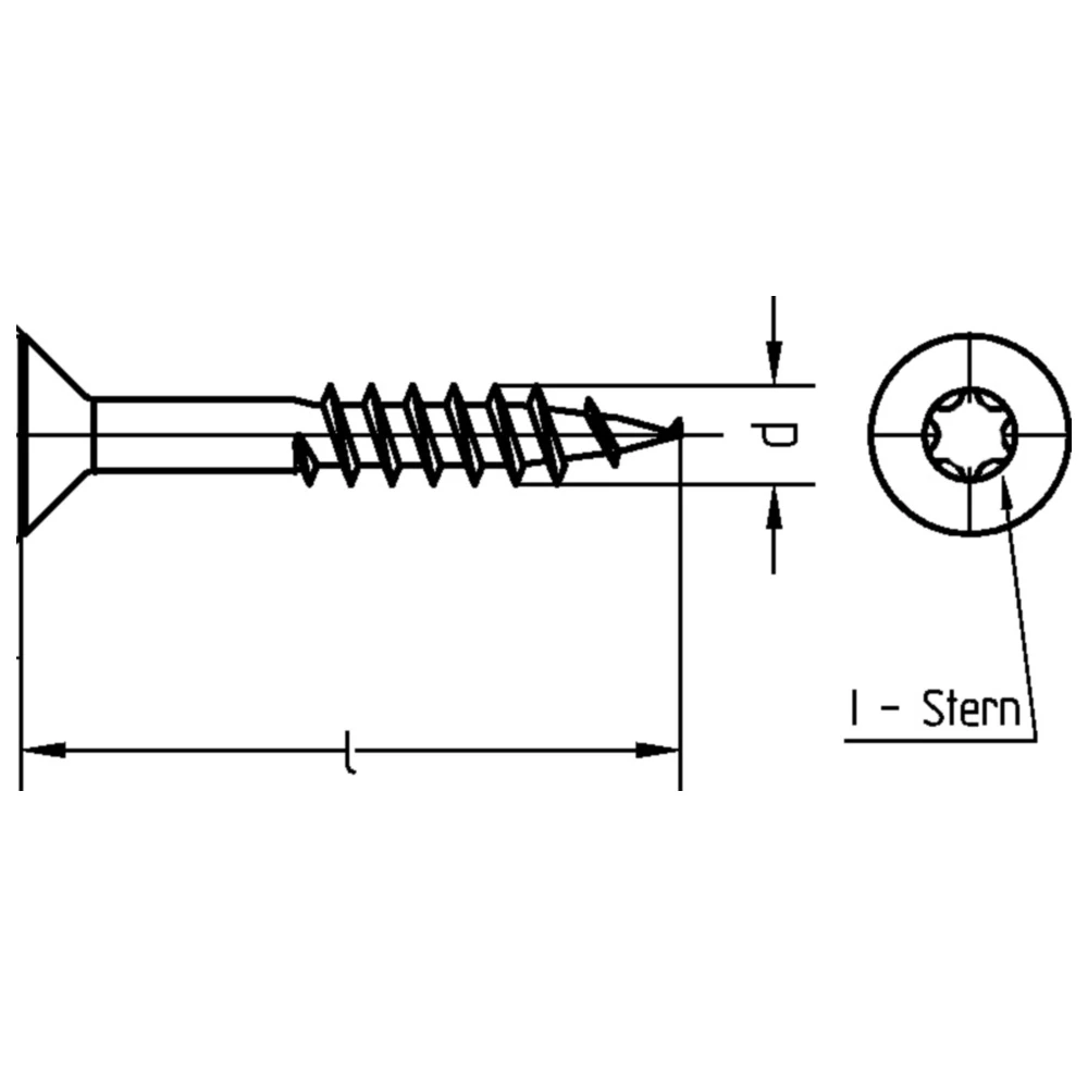 Schraube SPAX 5X60 für Holz_0