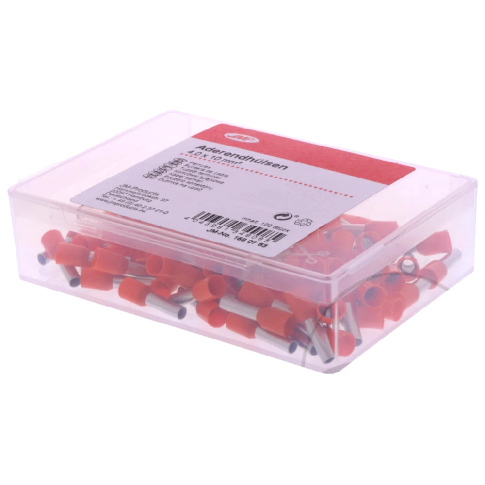 Aderendhülsen 4.0X10MM JMP für Kabelquerschnitt bis 4.00mm²_0