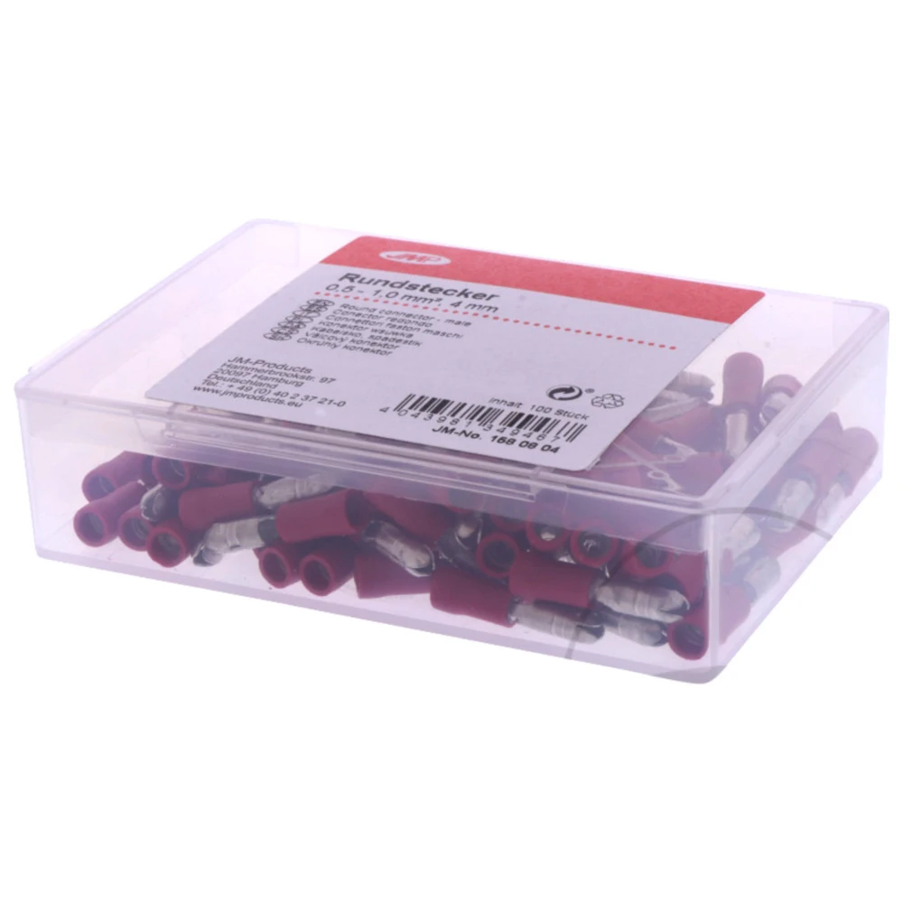 Rundstecker isoliert JMP 0.5-1.0 mm² 4mm_0