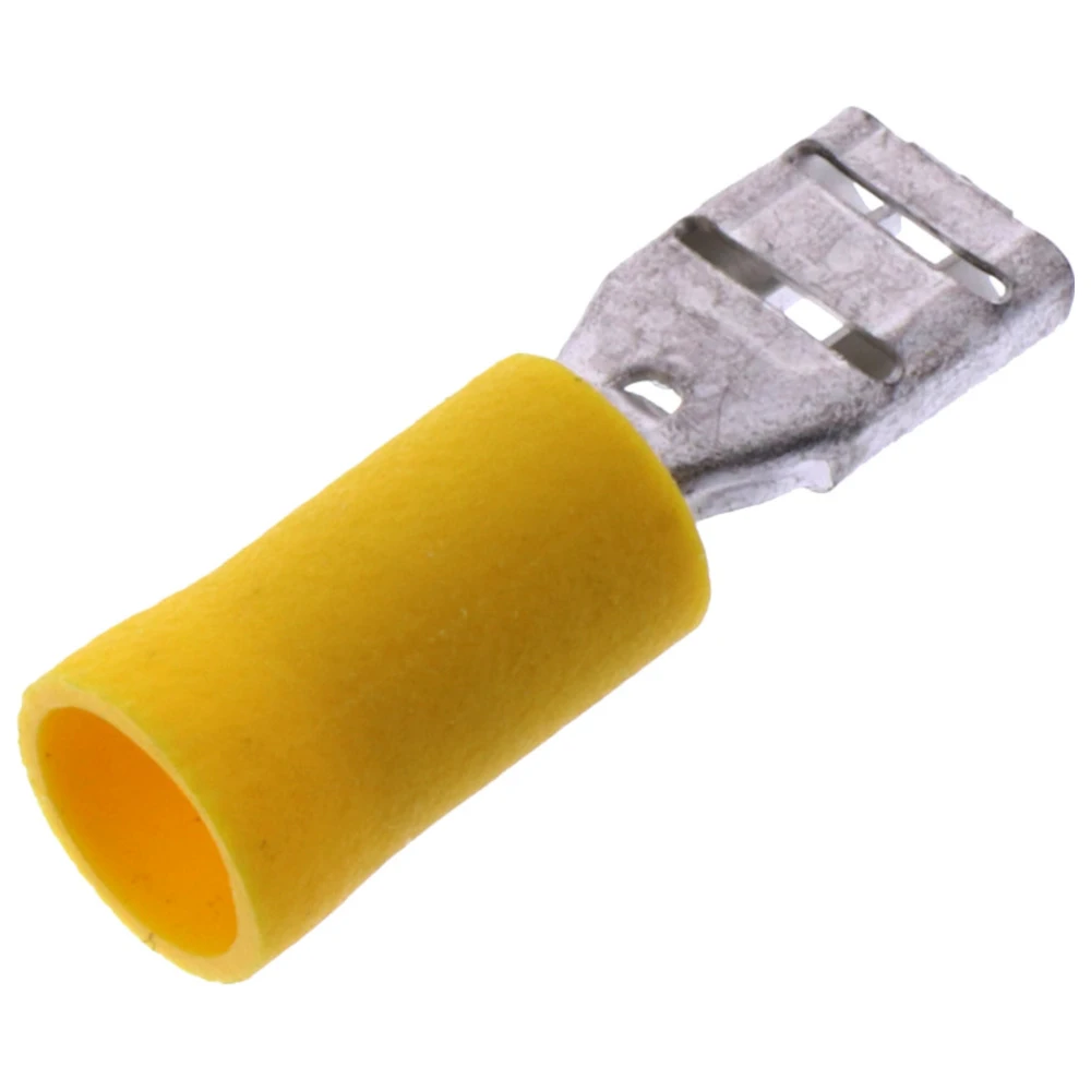 Flachsteckhülse 4.0-6.0 6.3mm iso. JMP - Packung 25 Stück_0