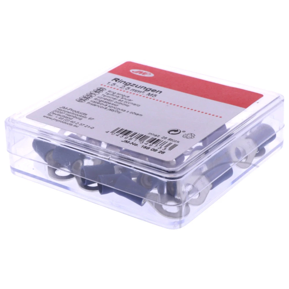 Ringzunge M5 für Leitungsquerschnitt 1.5-2.5 mm² - JMP Packung