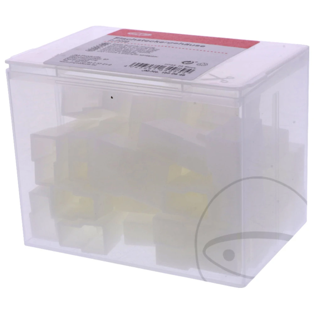Flachsteckgehäuse 2-Pol JMP für Flachstecker 1580845_0