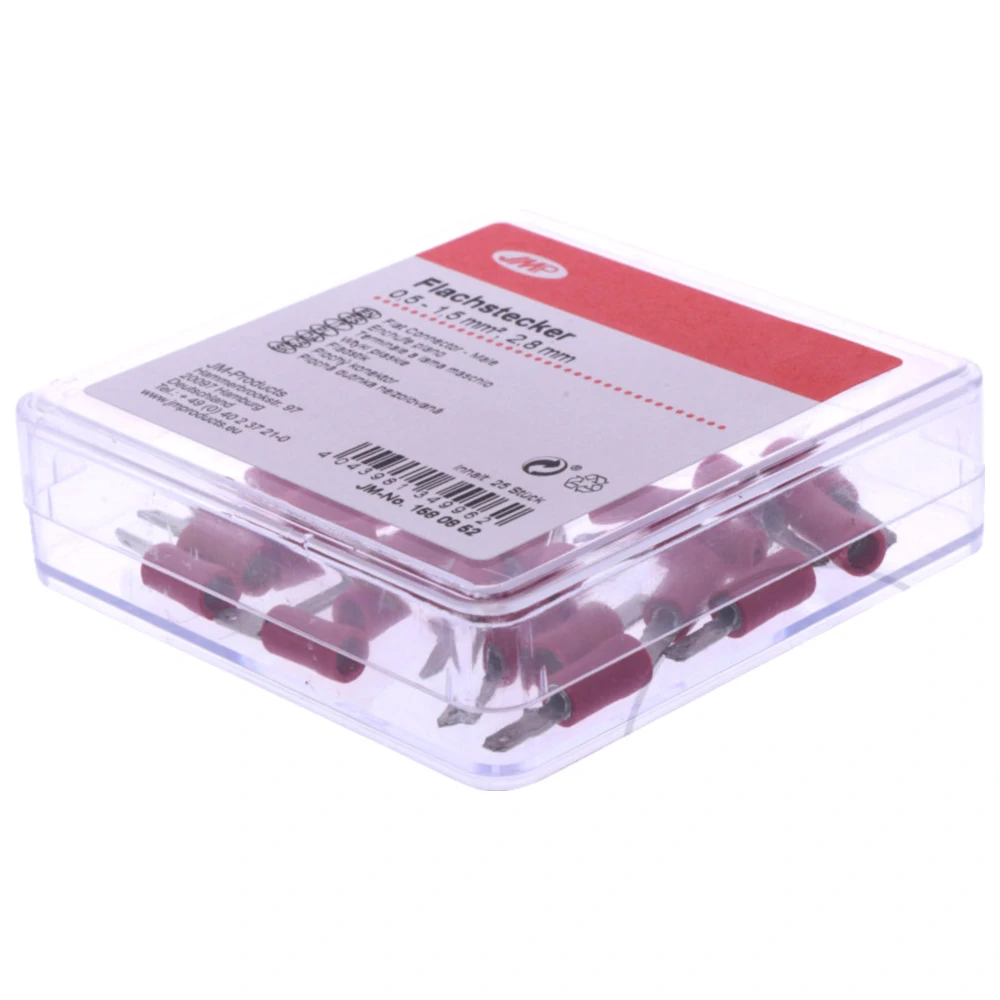 Flachstecker isoliert 0.5-1.5 mm² 2.8 mm JMP_0