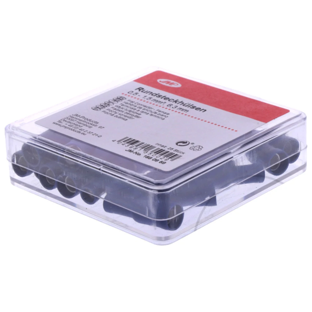 Rundsteckhülse isoliert 1.5-2.5 mm² 5 mm JMP_0
