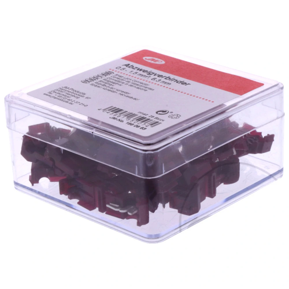 Abzweigverbinder rot 0.5-1.5mm² JMP - Packung 25 Stück_0