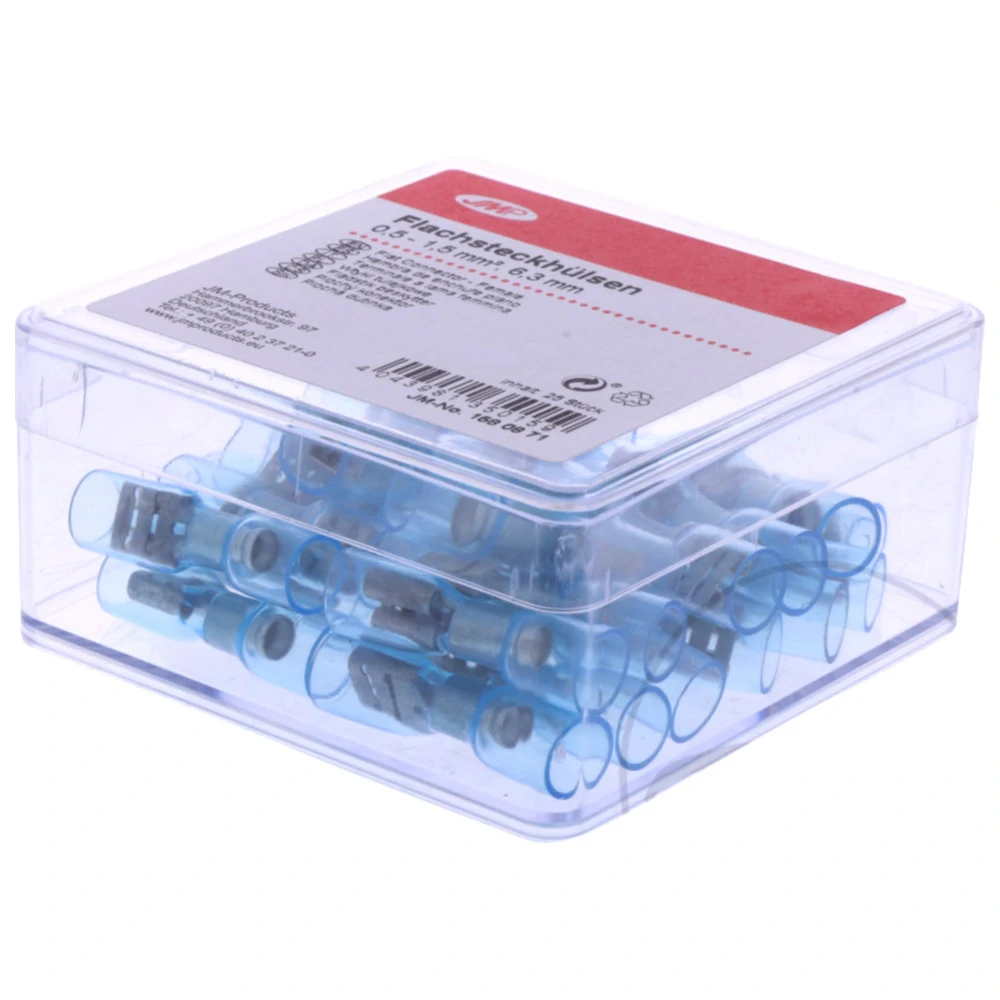 Flachsteckhülse für 1.5-2.5 mm² 6.3 mm JMP_0