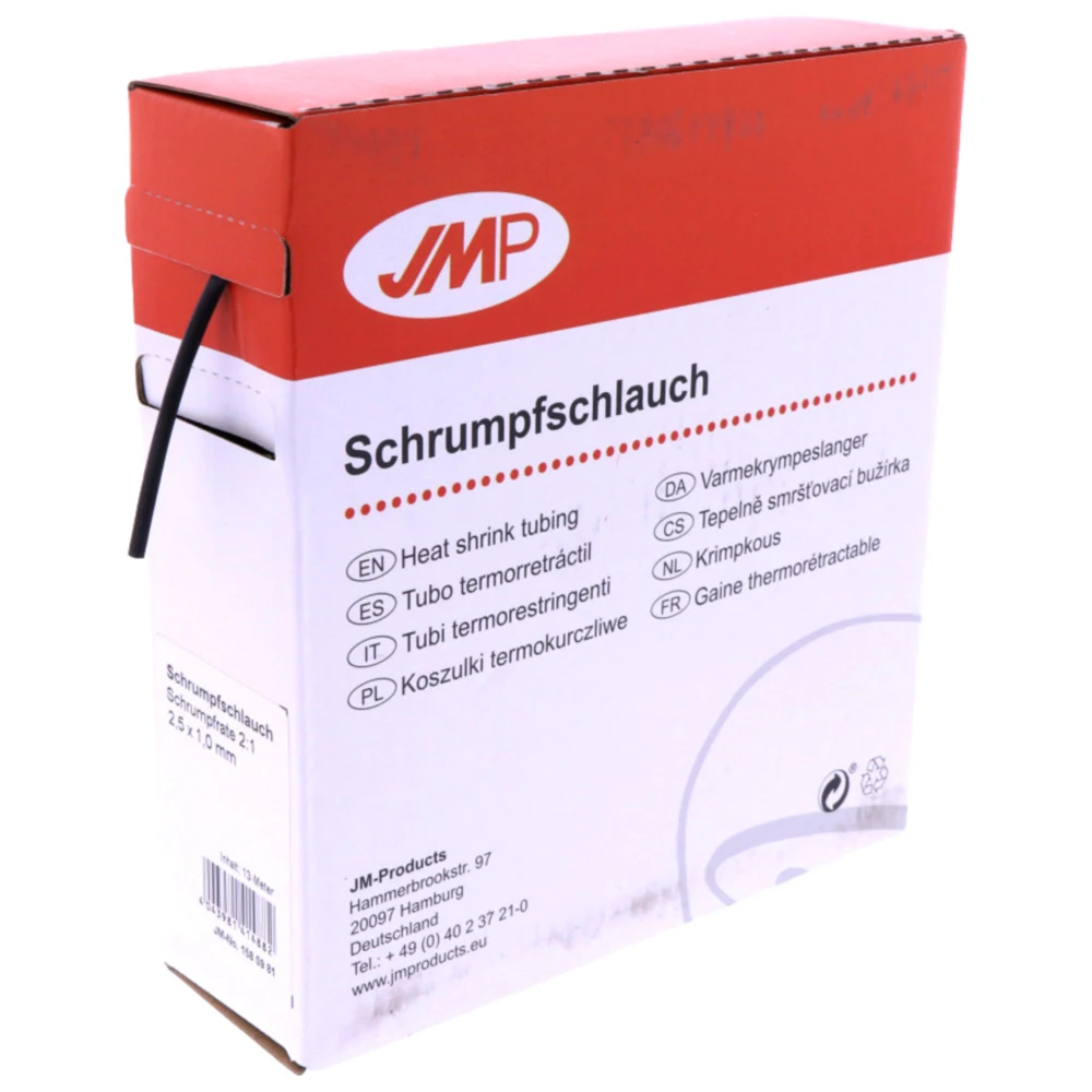 SCHRUMPFSCHLAUCH 2.5 mm JMP 13M, 2:1 Schrumpfrate_0