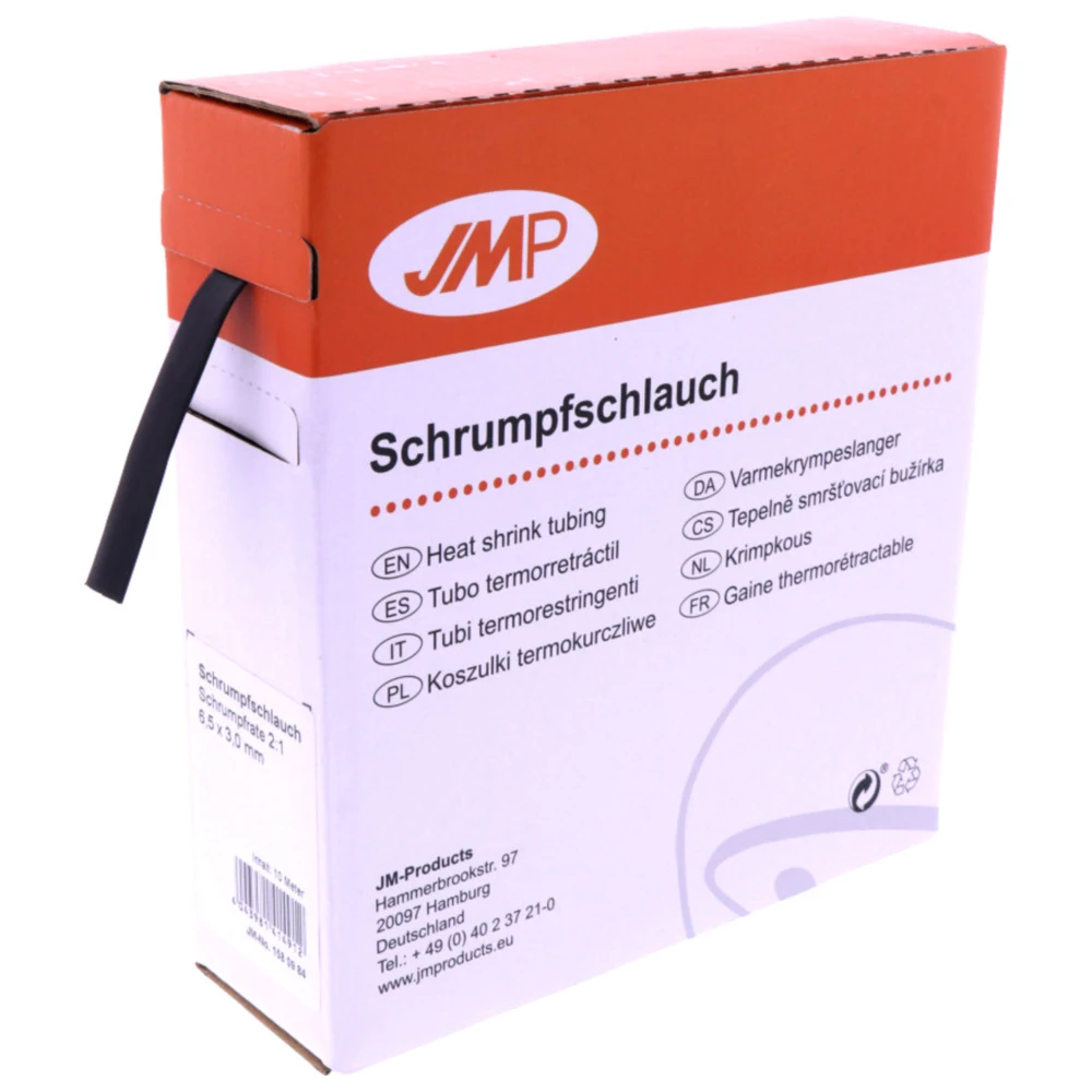 Schrumpfschlauch 6.5 mm JMP 10m - Hochwertiger Schrumpfschlauch