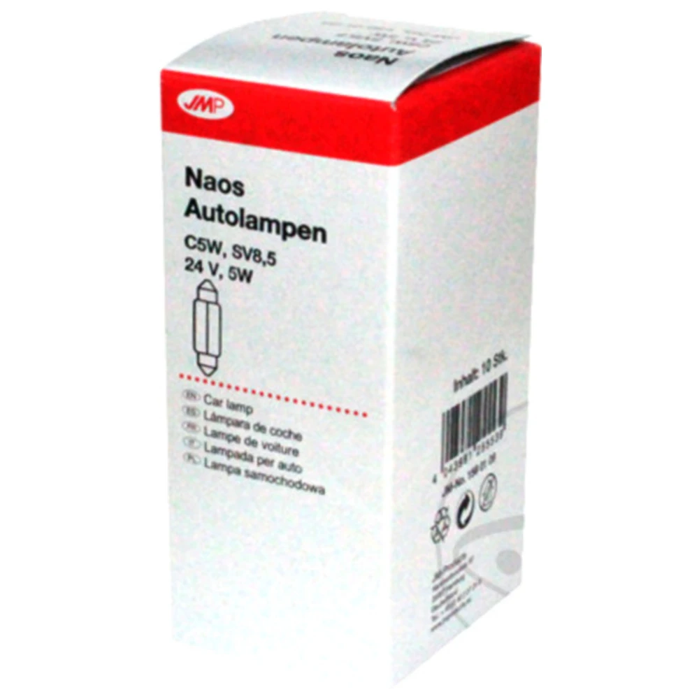 JMP Soffittenlampe 24V 5W S8 - Packung 10 Stück_0