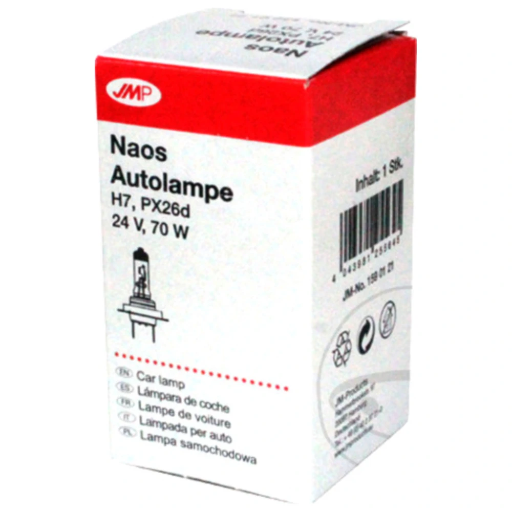 Lampe 24V70W H7 JMP ID 1592153 passend für: Piaggio Beverly, MP