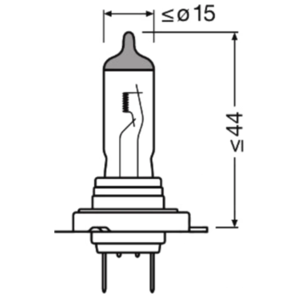 Lampe H7 12V55W 1 Blisterpackung Osram Night Breaker Silver_1