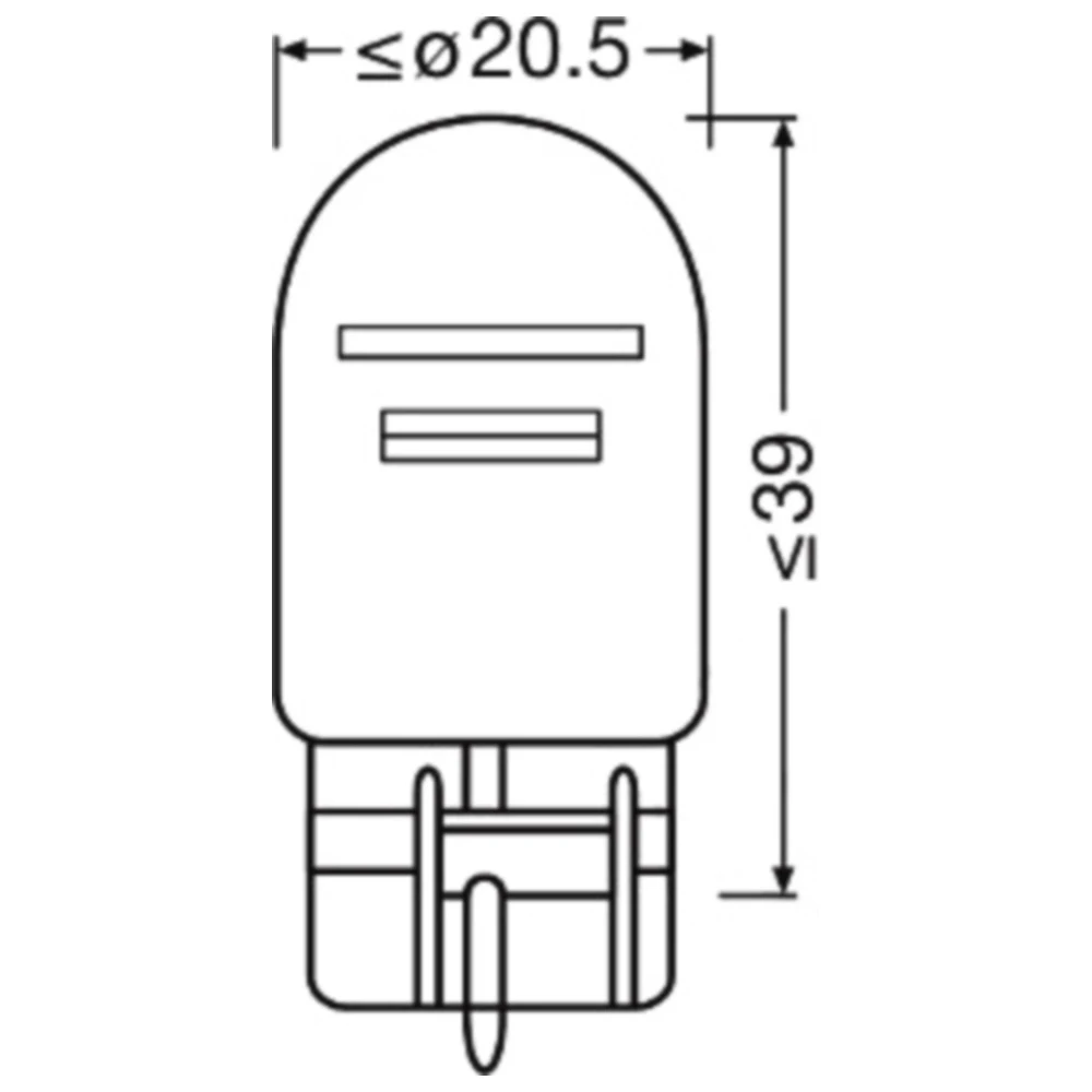 Lampe W3X16Q 12V21/5W Osram_2