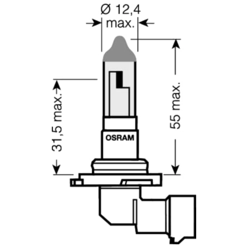 Lampe HB4 12V51W für Osram Scheinwerfer_0