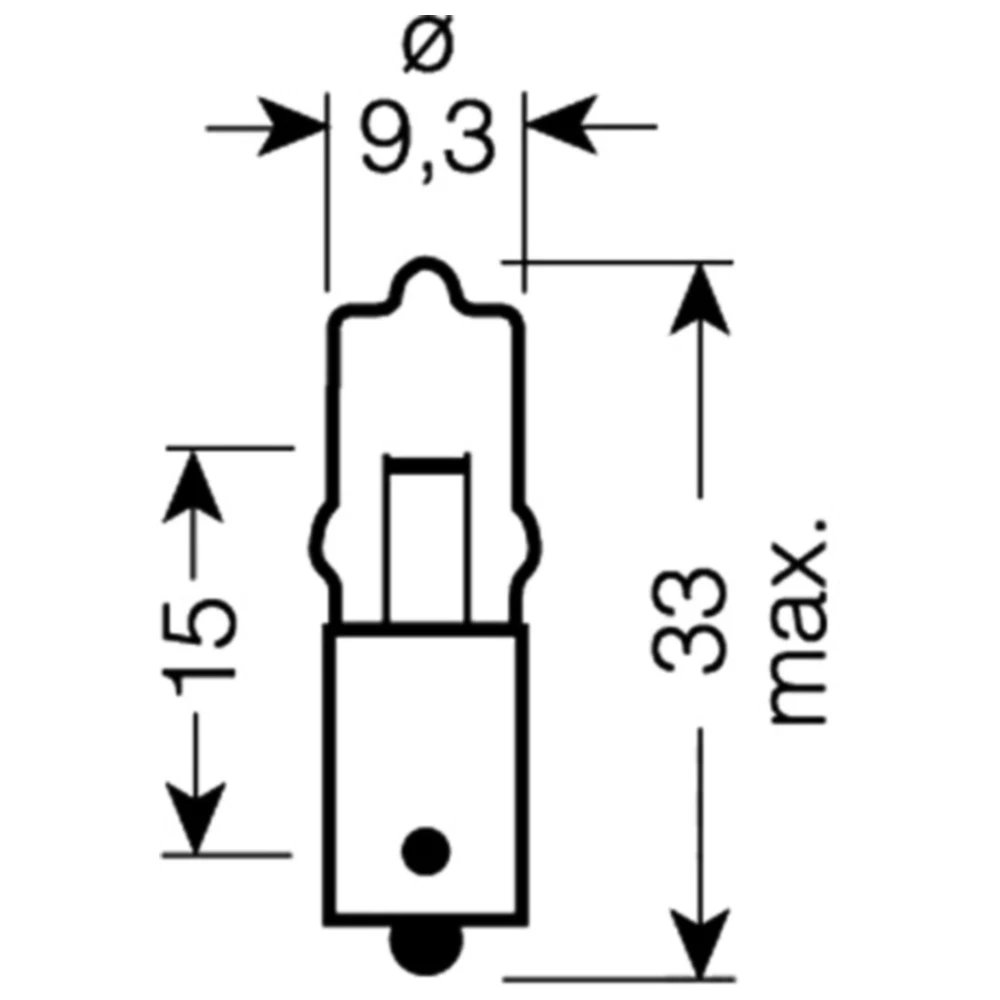 Lampe 12V20W BA9S Halogen_0