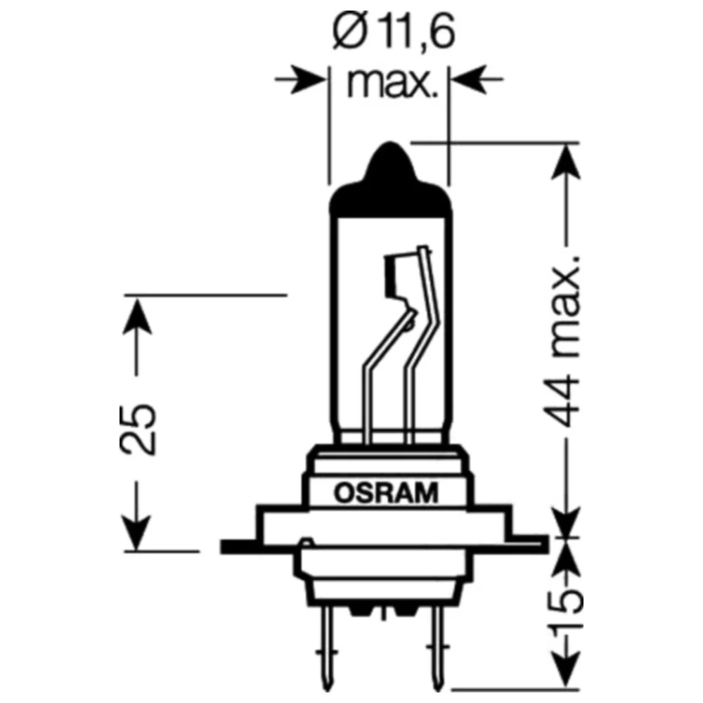 OSRAM H7 24V 70W Halogenlampe_0