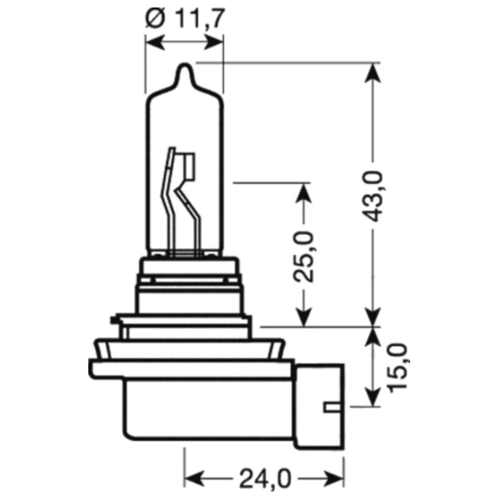 OSRAM H9 Halogenlampe 12V/65W_0