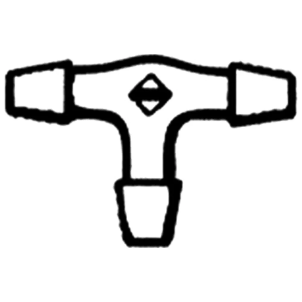 Schlauchverbinder 6 mm MQ T-FORM für Audi, VW und Mercedes-Benz