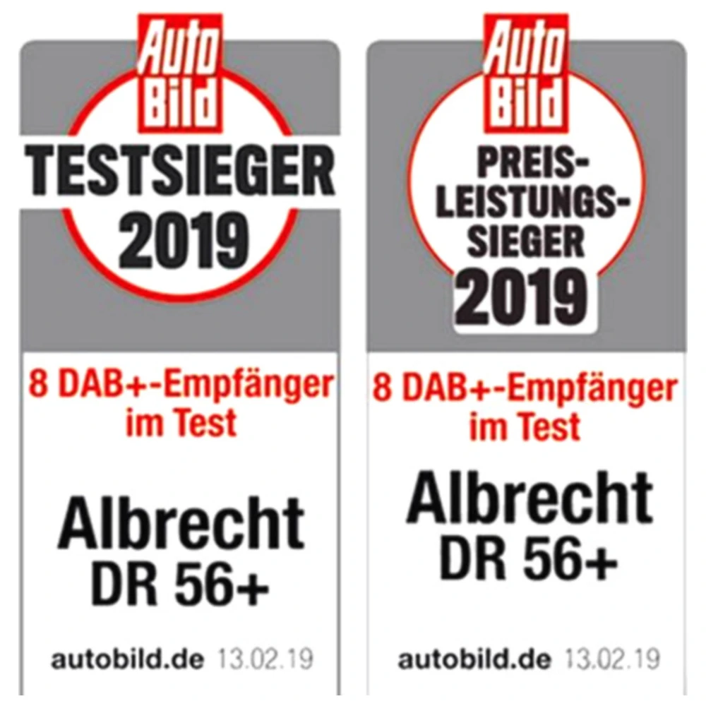 Albrecht DR 56+ DAB+ Autoradio-Tuner mit Bluetooth_2