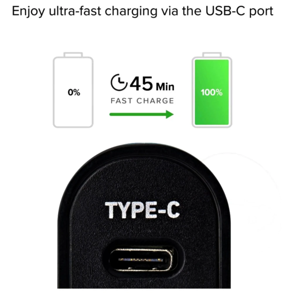 USB KFZ-Ladeadapter mit 3A Typ-C und 2.1A USB-Ausgang_2