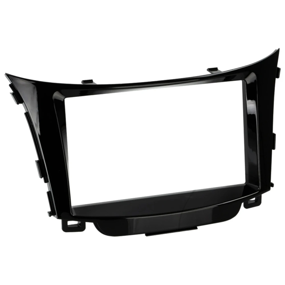 Radioblende 2-DIN für Hyundai i30 schwarz_1