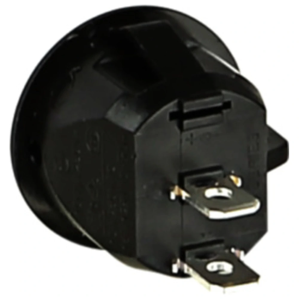 Schalter EIN/AUS schwarz rund für Motorräder_0