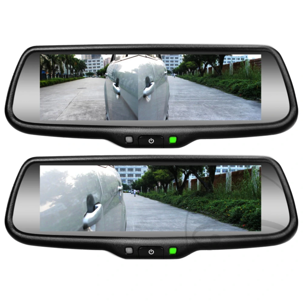 Spiegelmonitor 7.2 Zoll mit 4 Videoeingängen für universelle Mo