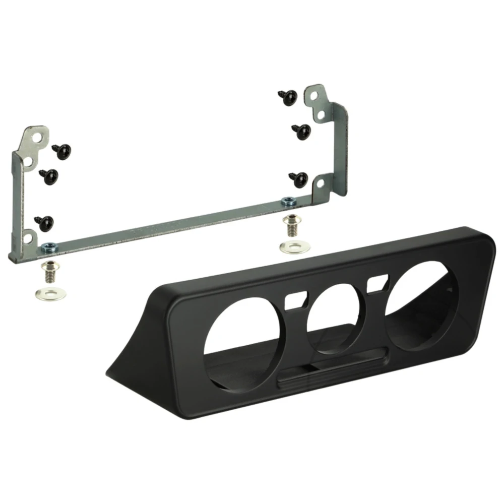 Radioblende 2-DIN passend für Seat Mii/Skoda Citigo/VW Up schwa