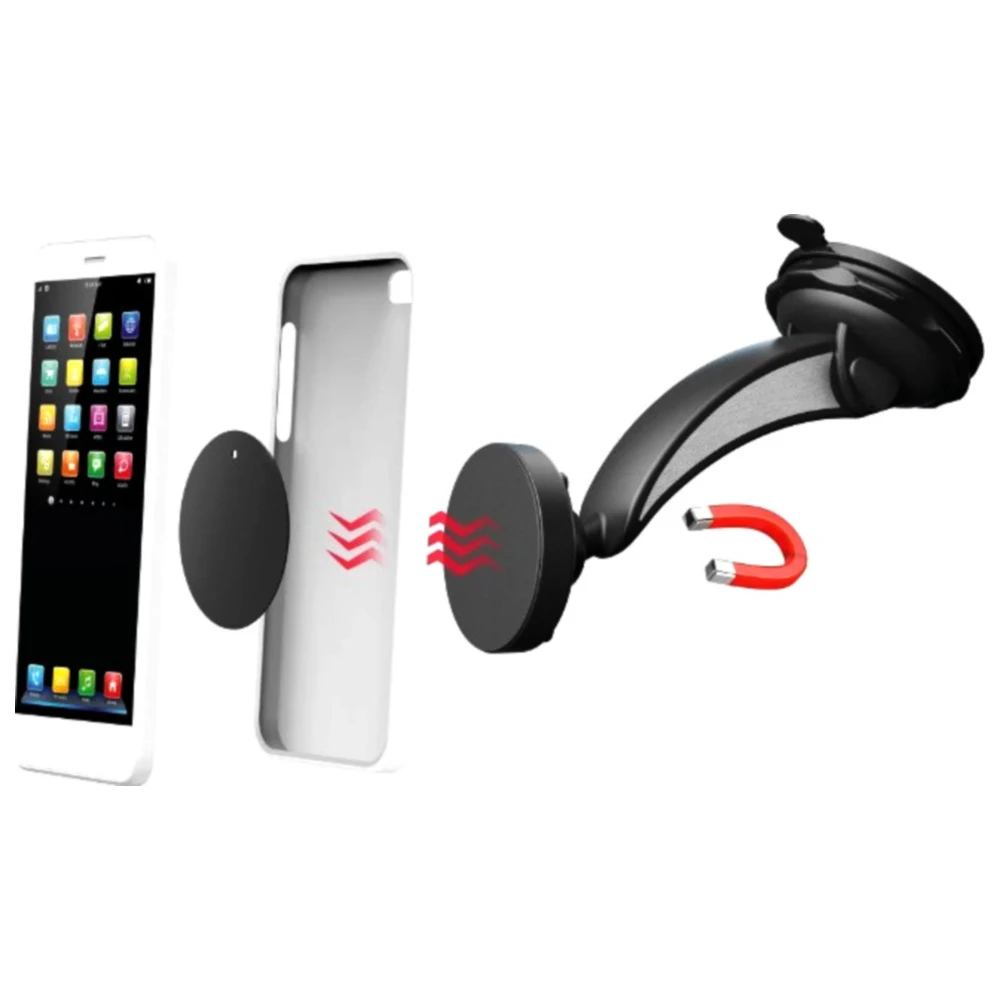 Universale KFZ-Halterung Hama Magnet für Frontscheibe_1