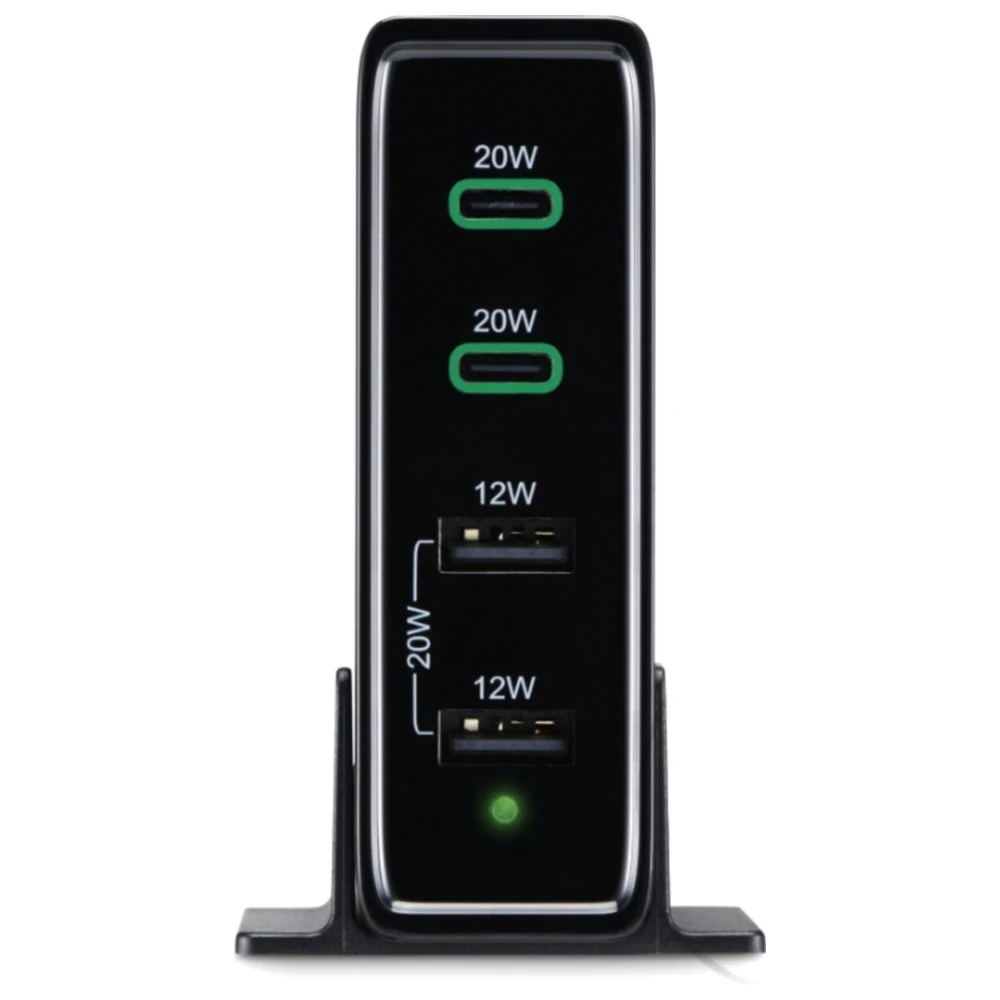 Hama 60W 4-Fach Ladestation mit USB-A/C Schnellladetechnologie_1