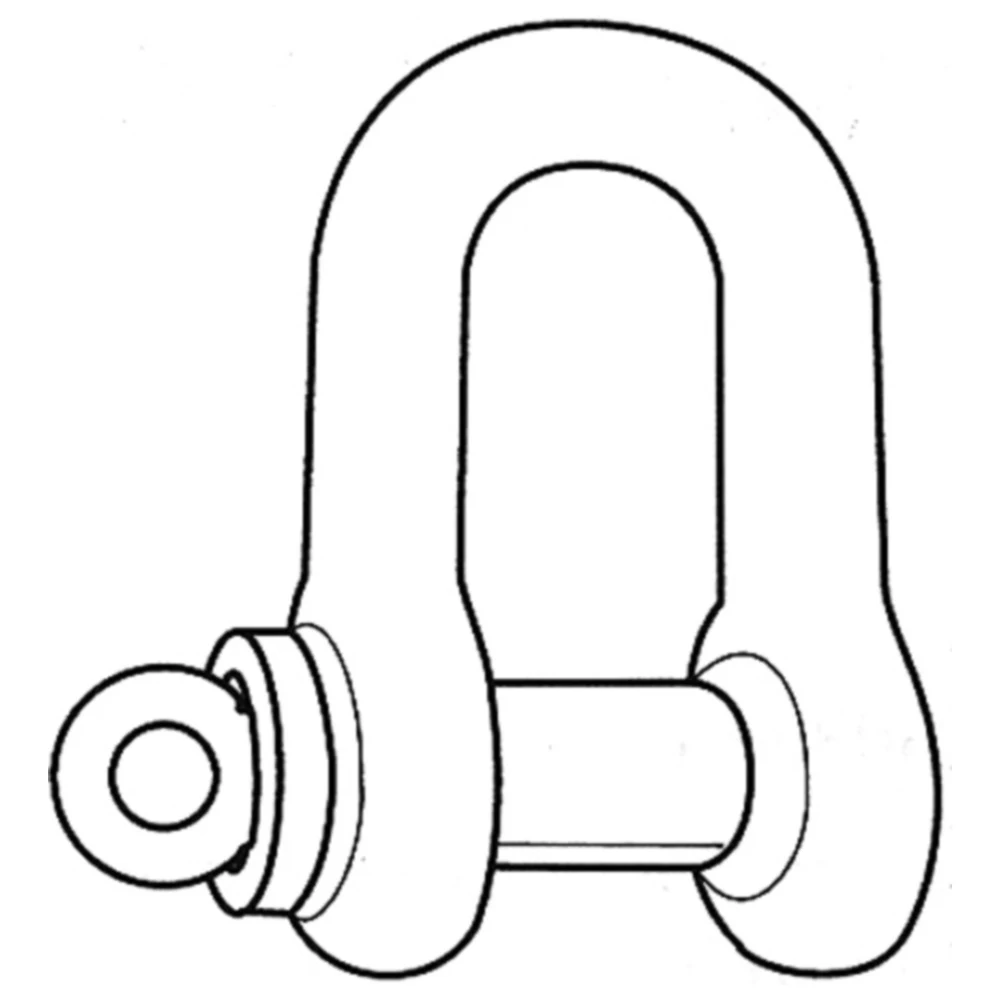 Schäkel für Motorräder 16 mm + Bolzen 5/8_0