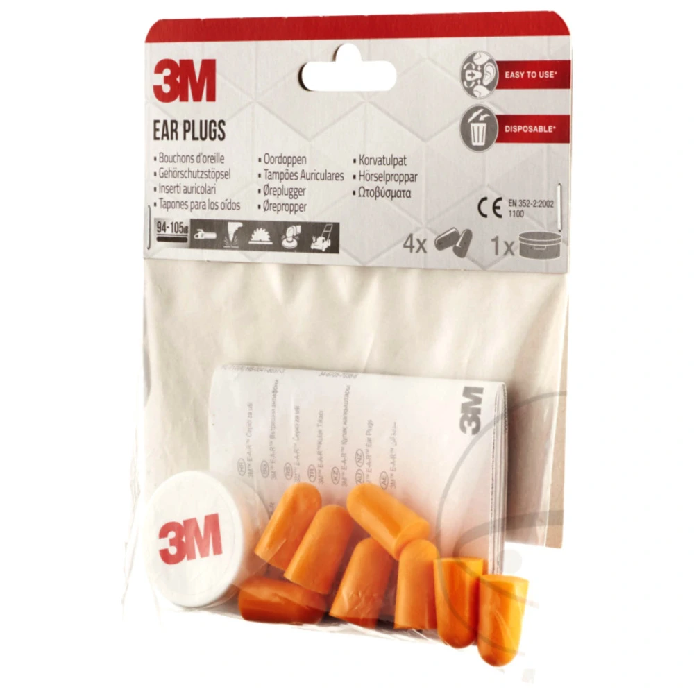 Gehörschutzstöpsel 4 Paar 37 dB für Elektrowerkzeuge_0