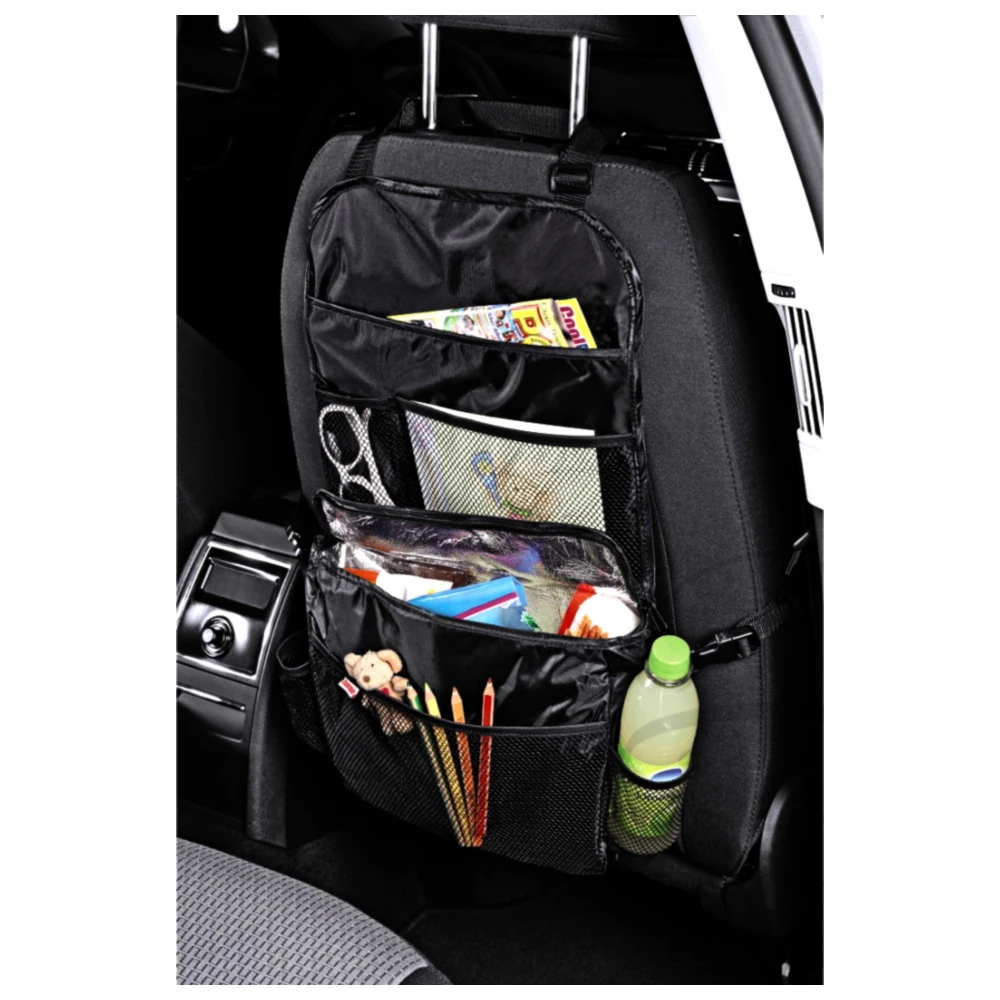 Auto Rücklehnen Organizer mit Iso-Fach für Getränke_1