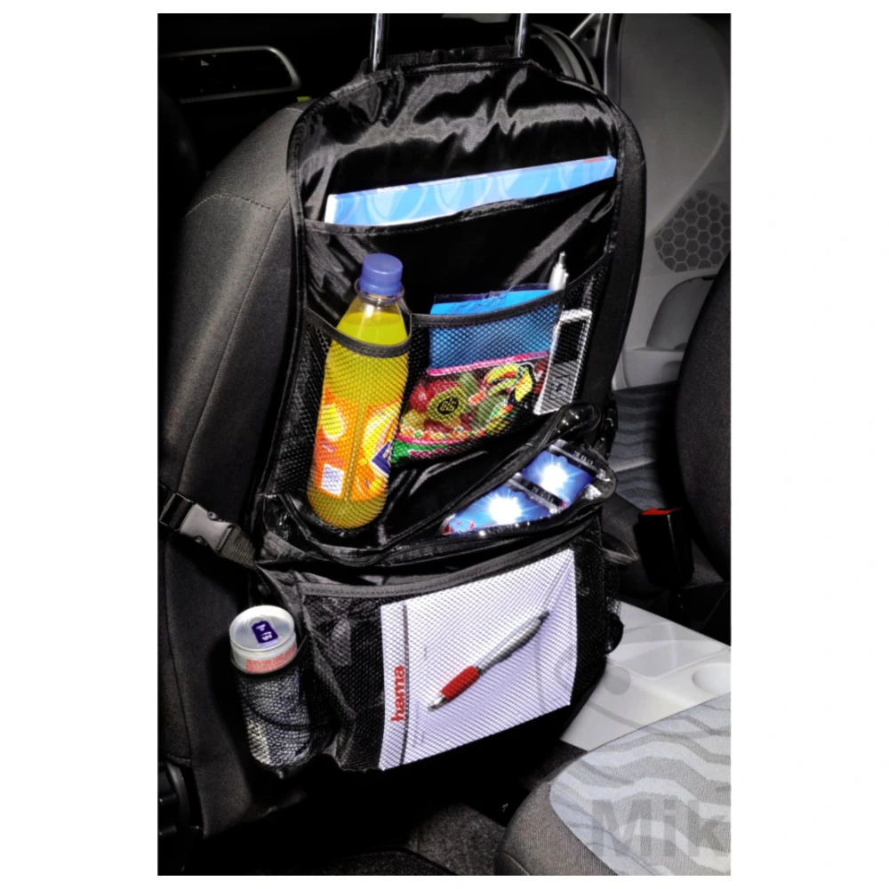 Auto Rücklehnen Organizer mit Iso-Fach für Getränke_2