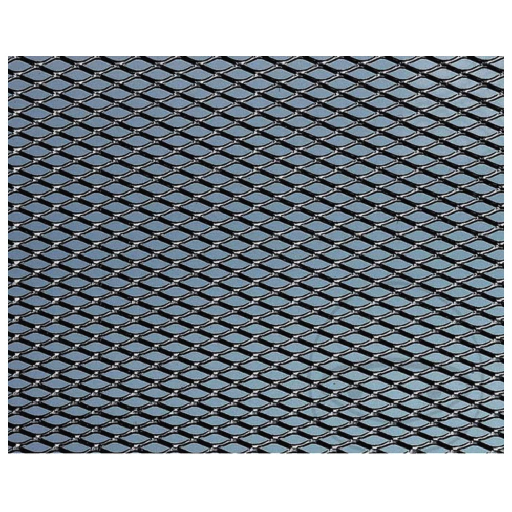 Alu Renngitter schwarz 20 x 60 cm, 2 Stück_0