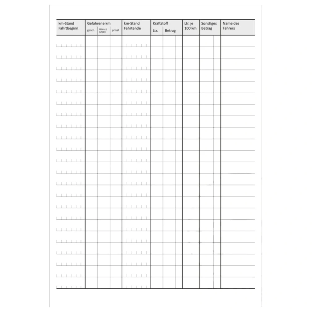 Fahrtenbuch A6 für Motorradreisen_1