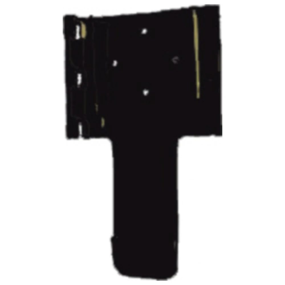 Unterlegkeil mit Halterung für Motorräder schwarz_0